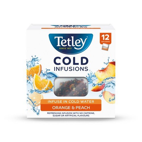 Tetley ColdInfusn Orange&Peach P12