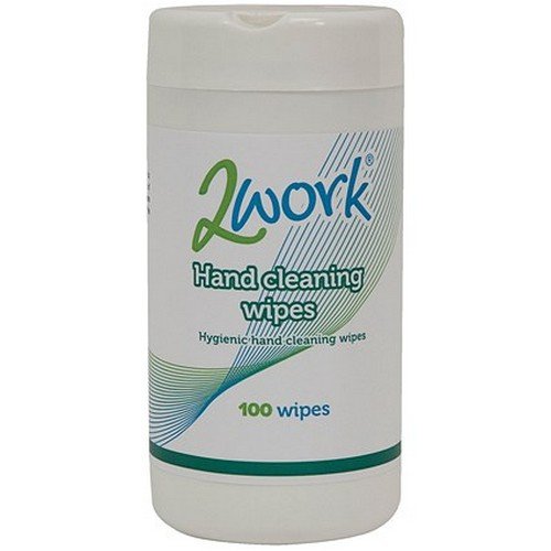 2Work Hand Cleaning Wipes (Pack of 100) DB50835