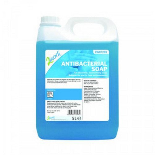 2Work Antibacterial Soap 5 Litres 212