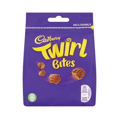 Cadbury Twirl Bites Share Bag 95g Each