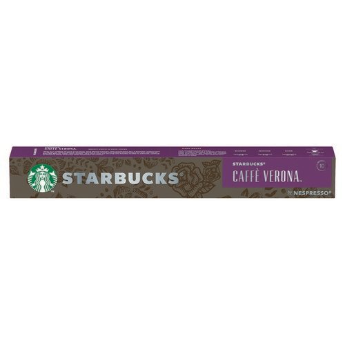 Nespresso Starbucks Caffe Verona Espresso Coffee Pods Pack 10