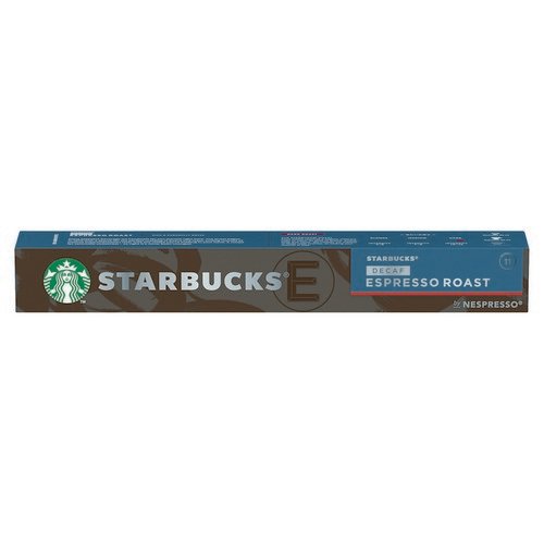 Nespresso Starbucks Decaf Espresso Coffee Pods Pack 10