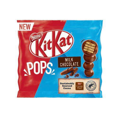 Nestle Kitkat Pop Choc Bag 40g Food & Confectionery JA3873