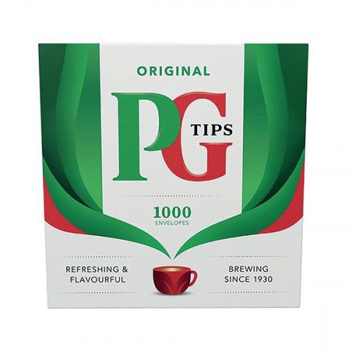 PG Tips Tea Bag Envelope (Pack of 1000) 800397 Hot Drinks JA3945