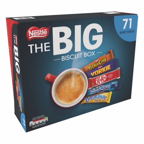 Nestle Big Chocolate Box Assorted 99 Calories Per Bar Pack 70