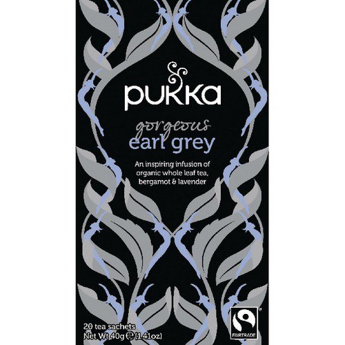 Pukka Gorgeous Earl Grey Fairtrade Tea (Pack of 20) P5052 Hot Drinks JA4345