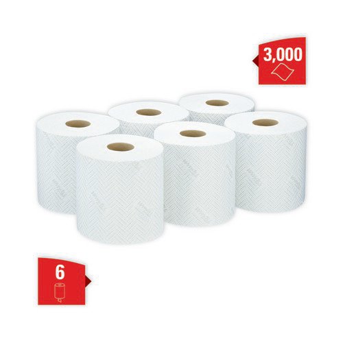 Wypall L10 Wiper Roll Control Centrefeed White (Pack of 6) 7406