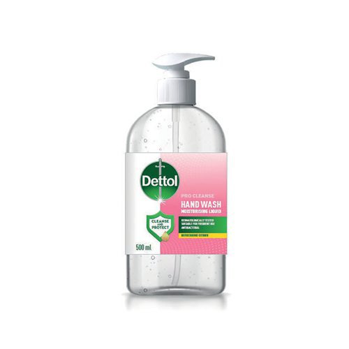 Dettol Pro Cleanse Antibacterial Liquid Hand Soap 500ml 3256520 Hand Soap, Creams & Lotions JA4459