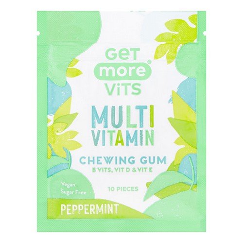 Get More Vits Multivitamin Gum Peppermint 20x14.2g