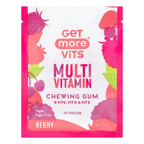 Get More Vits Multivitamin Gum Berry 20x14.2g
