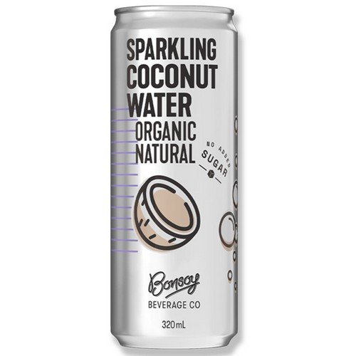 Bonsoy Sparkling Coconut Water 12x250ml