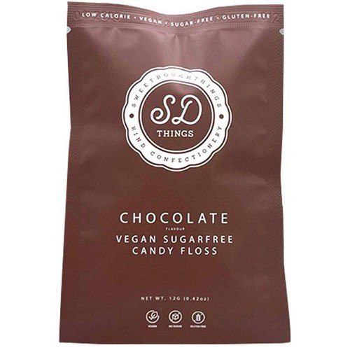 Sweet Dough Things SF Candy Floss Chocolate 10x12g