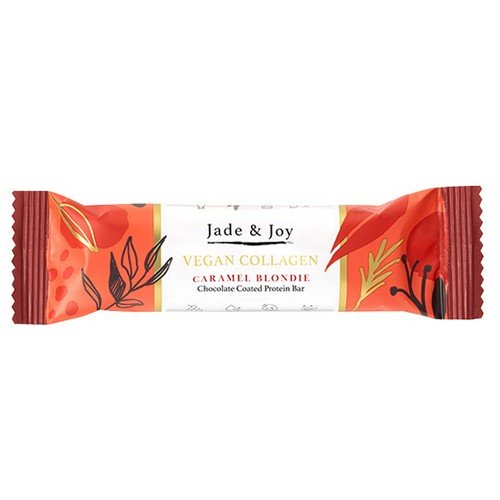 Jade & Joy Vegan Collagen Protein Bar Caramel Blondie 12x50g