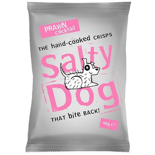 Salty Dog Crisps Prawn Cocktail 24x40g