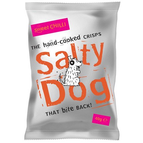 Salty Dog Crisps Sweet Chilli 24x40g