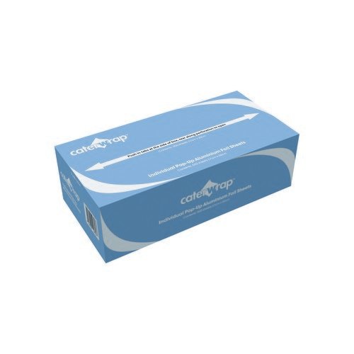 Caterwrap Individual Aluminium Foil Sheets 270x300mm Pack of 500 59M31