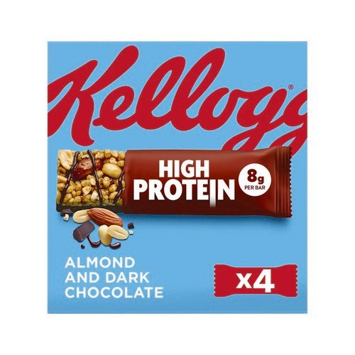Kelloggs Protein Almond/Dark Chocolate Bars 35g Pack of 16 7100787000