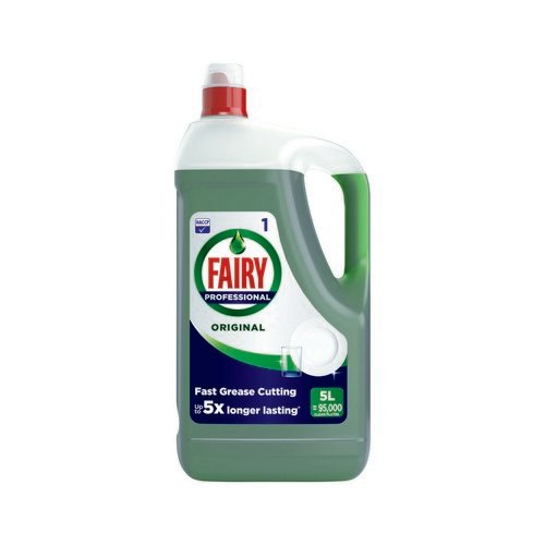 Fairy Professional Washing Up Liquid Original 5L Pack of 2 98568
