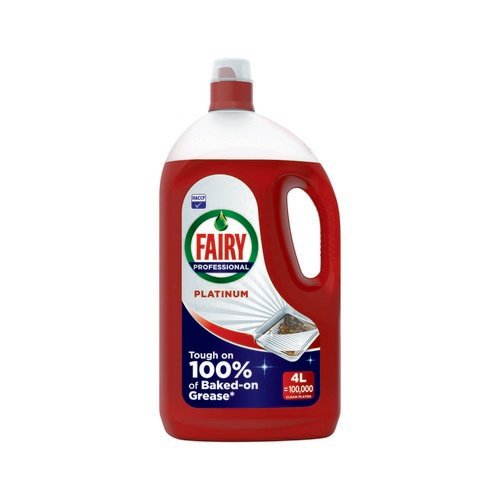 Fairy Professional Washing Up Liquid Platinum 4L Pack of 2 C008992
