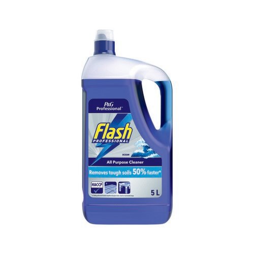 Flash Professional All Purpose Cleaner Liquid Ocean 5L Pack of 2 76098