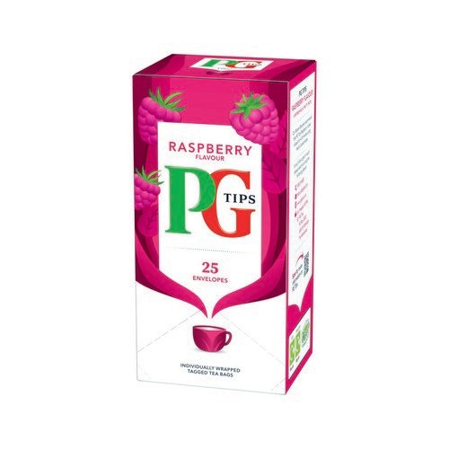 PG Tips Raspberry Envelope Teabags Pack of 25 800404