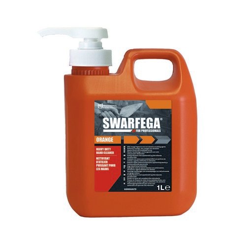Swarfega Heavy Duty Hand Cleaner Orange 1 Litre SOR1LMP/SGL