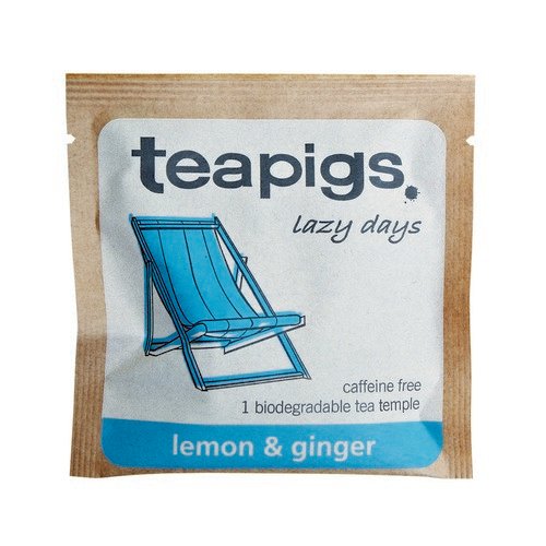 Teapigs Lemon and Ginger Envelope Pack of 50 FOTEA004