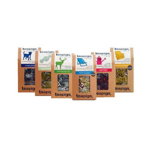 Teapigs Mixed Variety Packs of 50 Teabags Pack of 6 FOTEA009