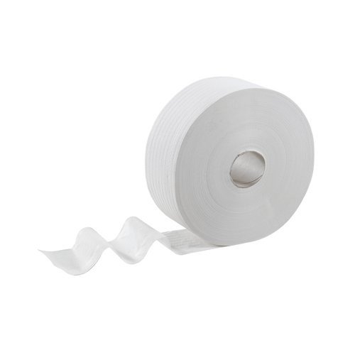 Kleenex 2-Ply Jumbo Toilet Roll White (Pack of 12) 8751