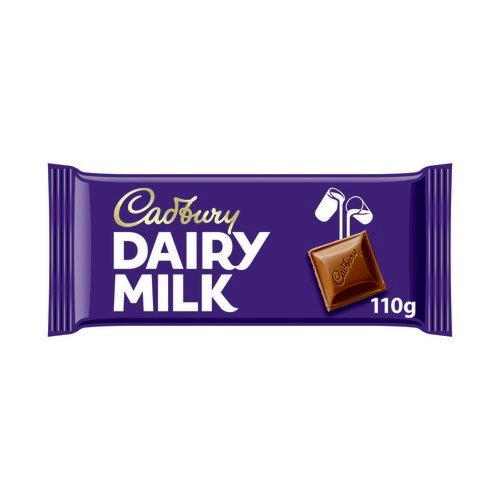 Cadbury Dairy Milk Chocolate Bar 110g 4057359