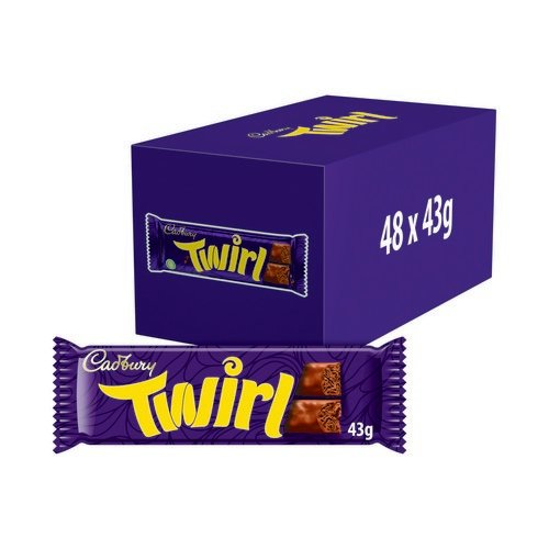 Cadbury Twirl 43g (Pack of 48) 611498