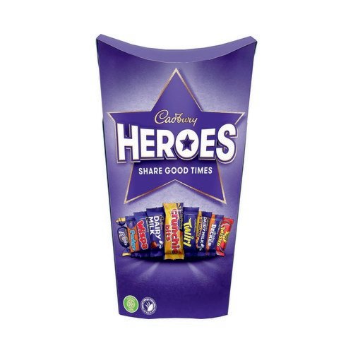 Cadburys Heroes Chocolates Carton 290g Each 4071733