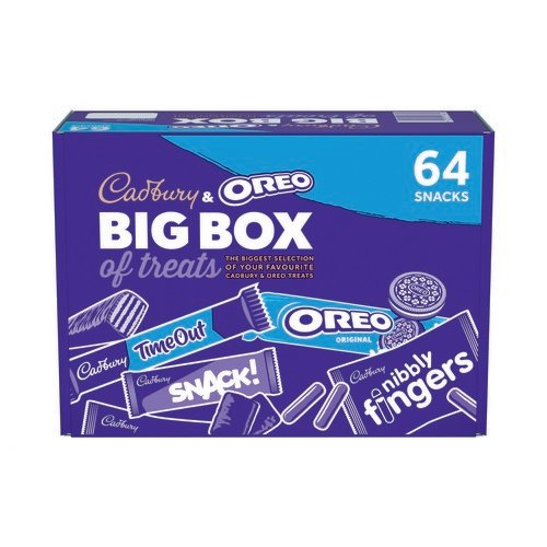 Cadbury and Oreo Big 64 Box of Treats Bulk Box 4313154