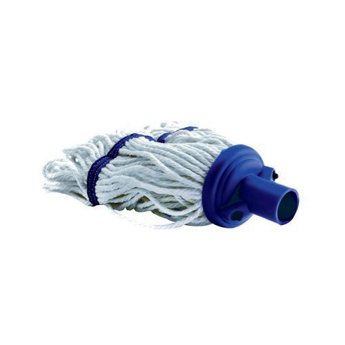 Contico Mop Head 200g Hygiene Screw Socket Blue