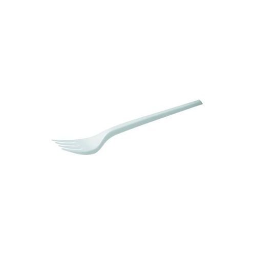 Forks Plastic White Pack 100