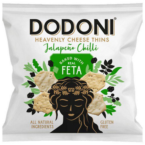 Dodoni Feta Jalepeno Thins  10x22g Food & Confectionery JA6517