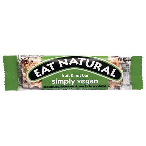 Eat Natural  Simply Vegan  12x45g Food & Confectionery JA6521