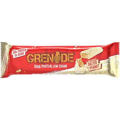Grenade  Carb Killa Bar  White Choc Salted Peanut - 12x60g Food & Confectionery JA6548