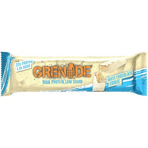 Grenade  Carb Killa Bar  White Chocolate Cookie - 12x60g Food & Confectionery JA6549