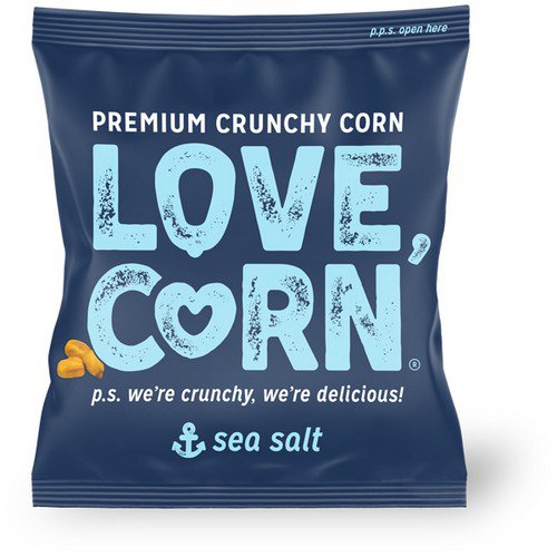 Love Corn  Sea Salt  100x20g Food & Confectionery JA6561