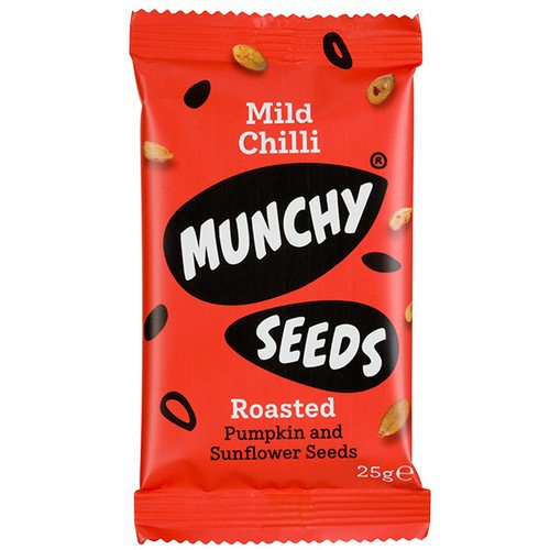 Munchy Seeds  Mild Chilli  12x25g Food & Confectionery JA6566