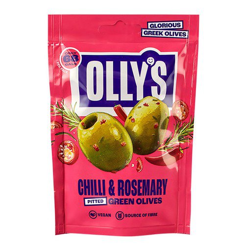 Olly's Olives  Chilli & Rosemary  12x50g Food & Confectionery JA6582