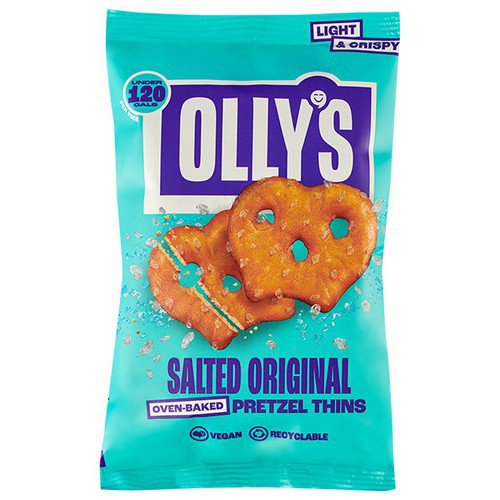 Olly's Pretzel Thins  Original Salted  10x35g Food & Confectionery JA6587
