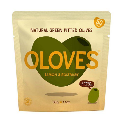 Oloves  Lemon & Rosemary  10x30g Pouch Food & Confectionery JA6591