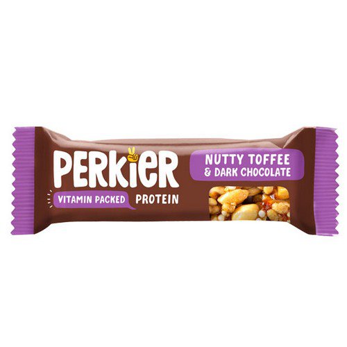 Perkier Immune Booster Nutty Toffee & Dark Chocolate  15x37g Food & Confectionery JA6602