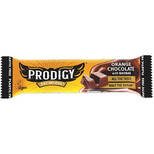 Prodigy  Chunky Orange Chocolate  Bar  15x35g