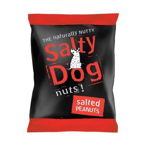 Salty Dog Peanuts  Salted  1x24x45g Card Food & Groceries JA6618