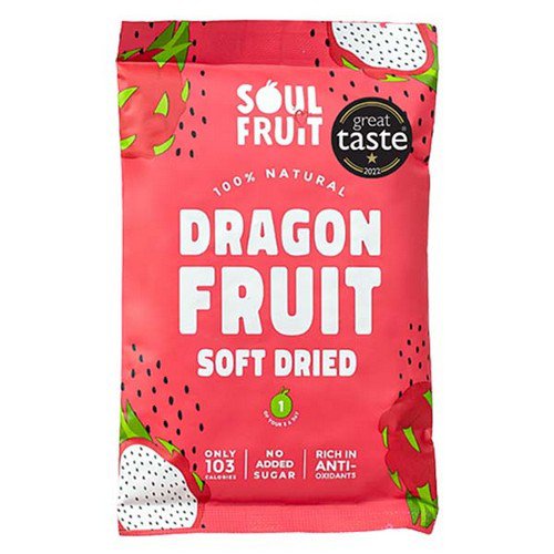 Soul Fruit  Soft Dried Dragon Fruit  10x30g Food & Groceries JA6625