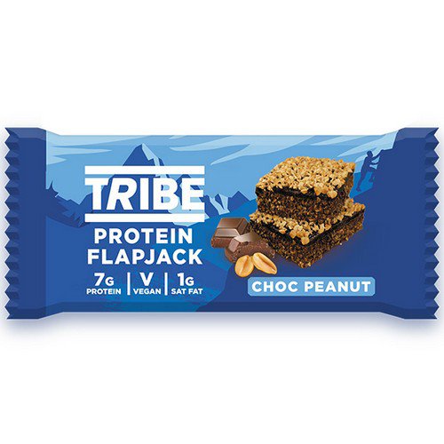 Tribe  Protein Flapjack  Choc Peanut - 12x50g Food & Confectionery JA6649