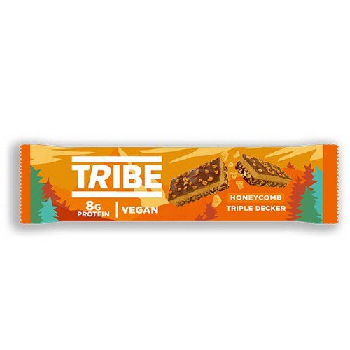 Tribe  Triple Decker Vegan Honeycomb  12x40g